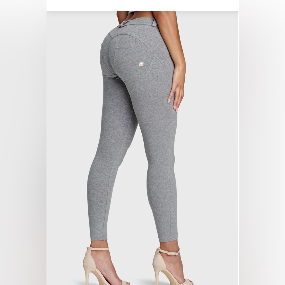 Gray Women's Slim Fit Pants